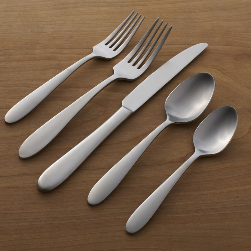 Oneida Vale Set of 6 Dinner Spoons, Silverware Set - Image 5